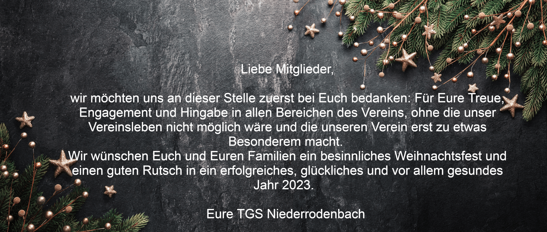 Weihnachtsgru TGS Niederrodenbach 2