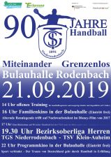 Weiterlesen: 90 Jahre Handball bei der TGS