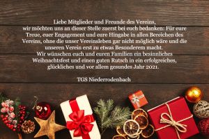 Weiterlesen: Weihnachtsgruß der TGS